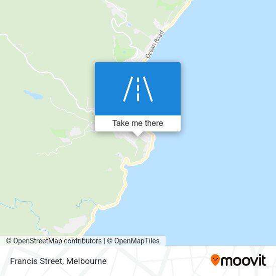 Francis Street map