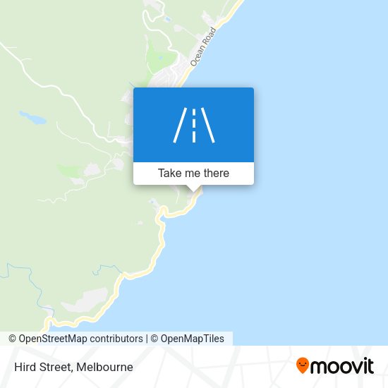 Hird Street map