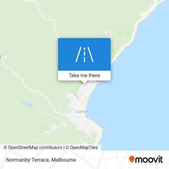 Normanby Terrace map