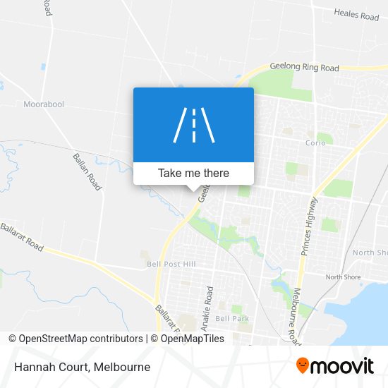 Hannah Court map