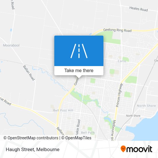 Haugh Street map