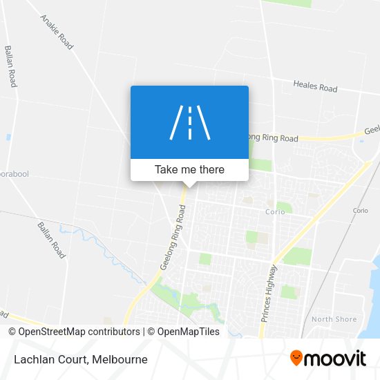 Lachlan Court map
