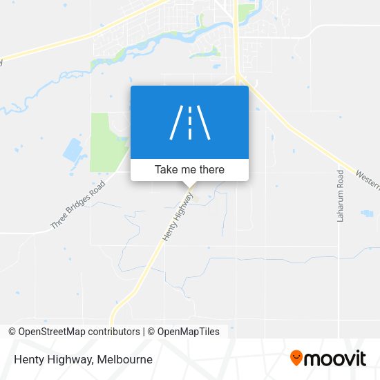 Henty Highway map