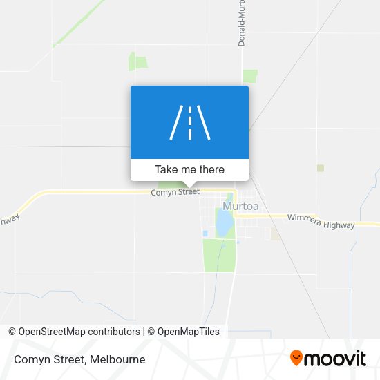 Comyn Street map