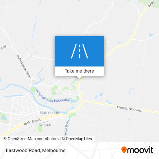 Eastwood Road map