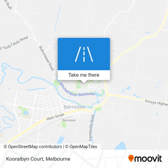 Kooralbyn Court map