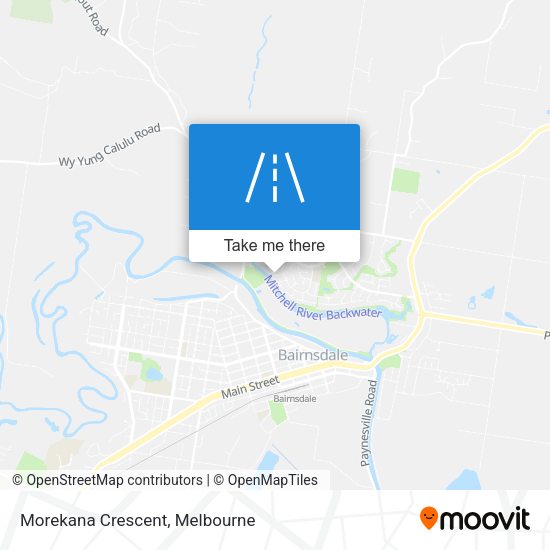 Morekana Crescent map