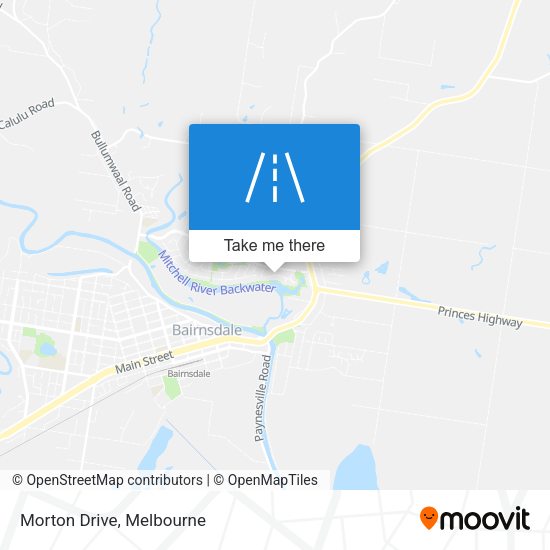 Morton Drive map