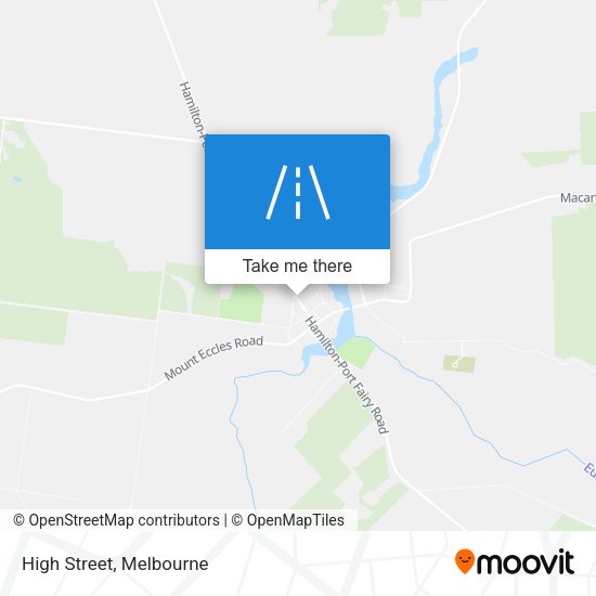 High Street map