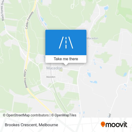 Brookes Crescent map