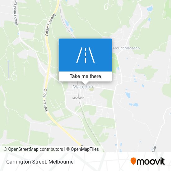 Carrington Street map
