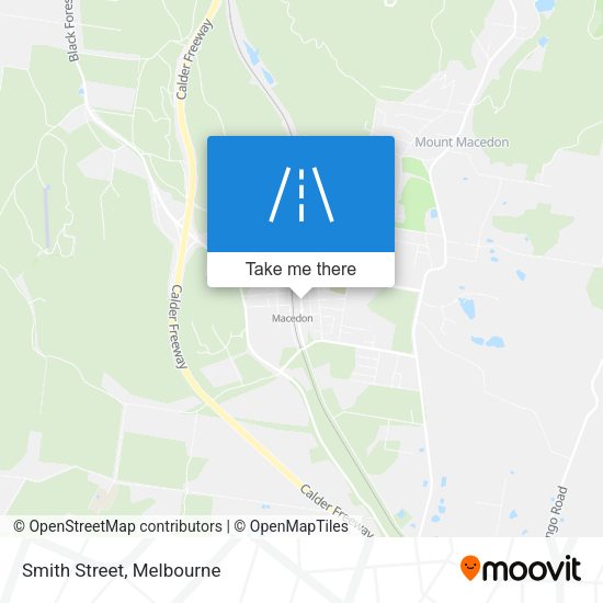 Smith Street map