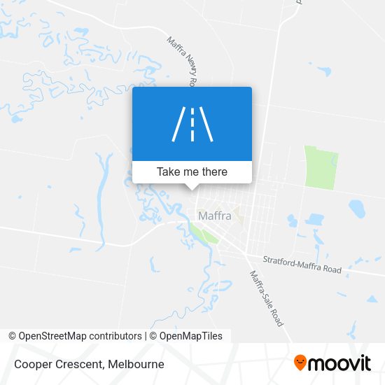 Cooper Crescent map