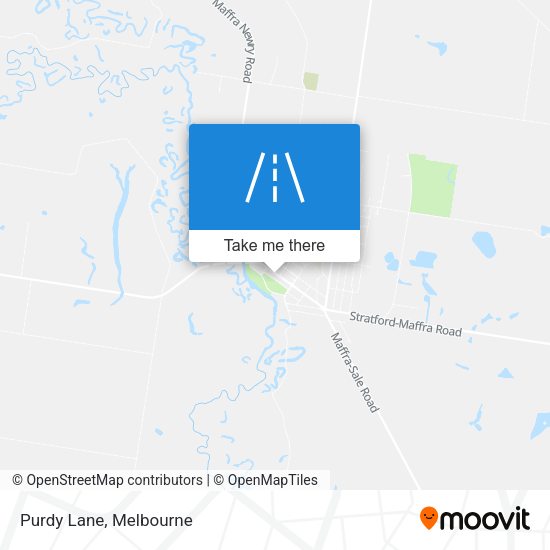 Purdy Lane map