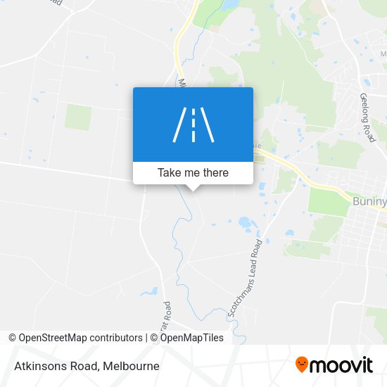 Atkinsons Road map