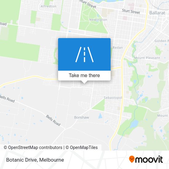 Botanic Drive map