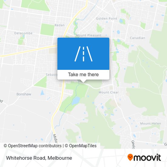 Whitehorse Road map