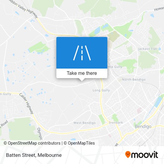 Batten Street map