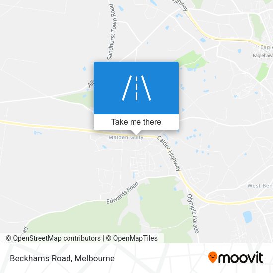 Beckhams Road map