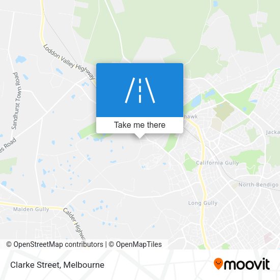 Clarke Street map