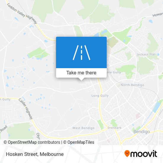 Hosken Street map