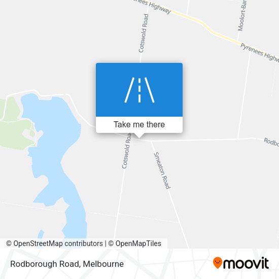 Rodborough Road map