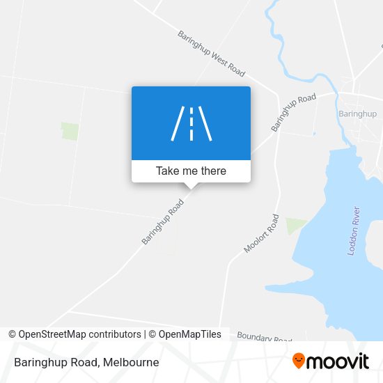 Baringhup Road map