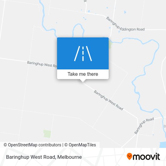 Baringhup West Road map