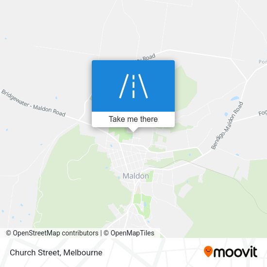 Church Street map