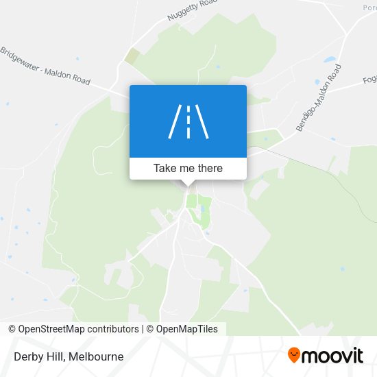 Derby Hill map