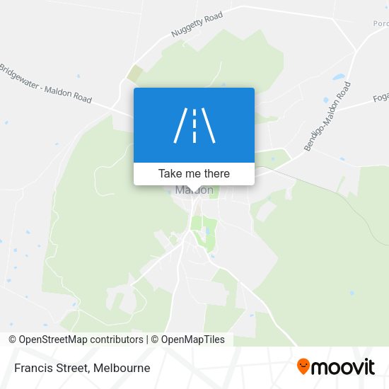Francis Street map