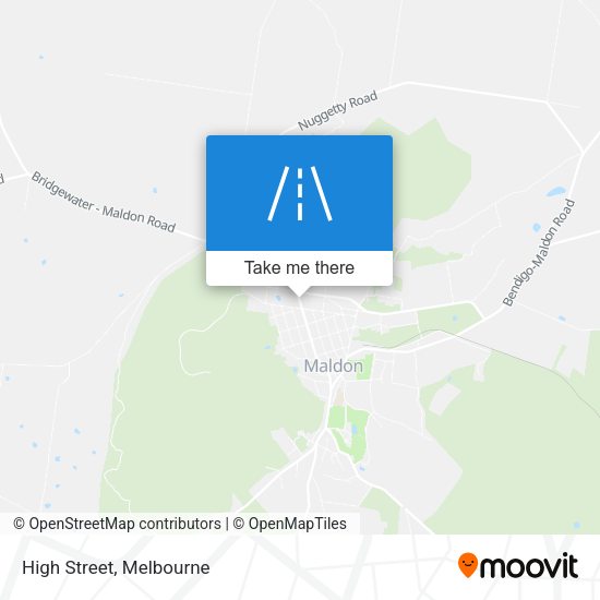 High Street map