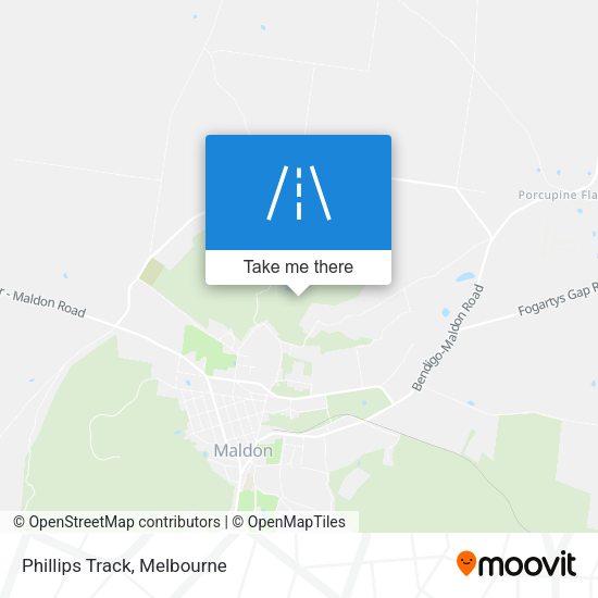 Phillips Track map