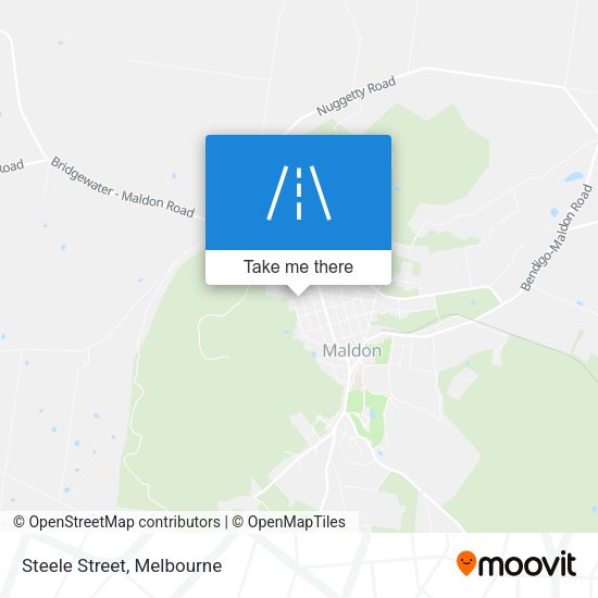 Steele Street map