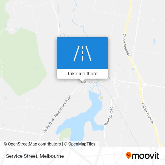 Service Street map