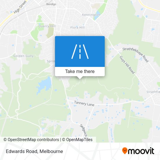 Edwards Road map