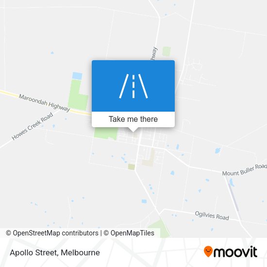 Apollo Street map