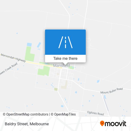 Baldry Street map