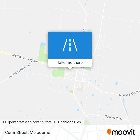 Curia Street map