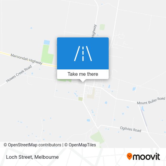 Loch Street map