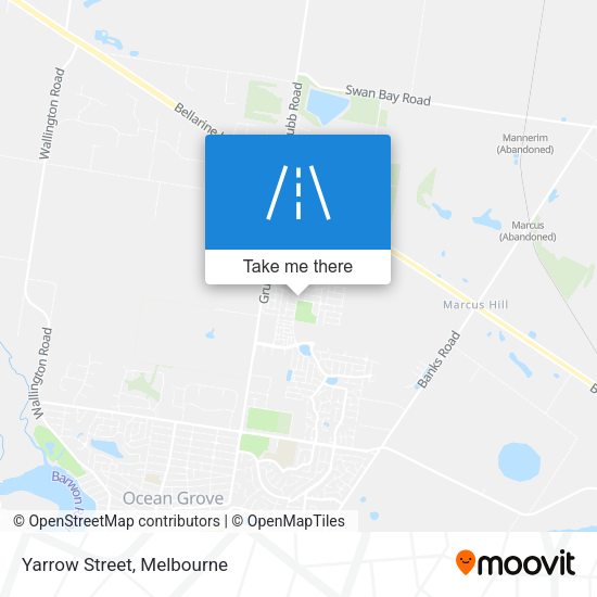 Yarrow Street map