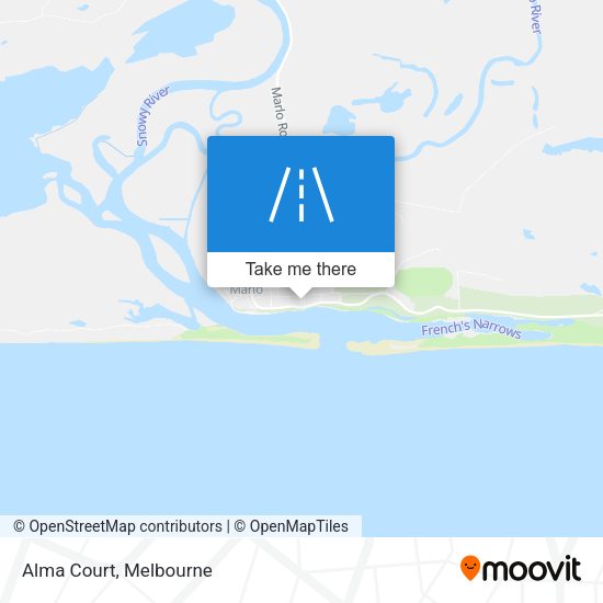 Alma Court map