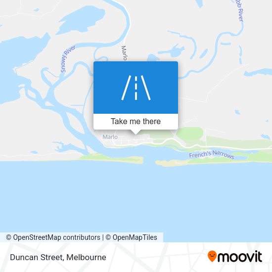 Duncan Street map