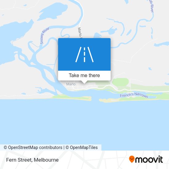 Fern Street map