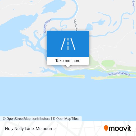 Holy Nelly Lane map