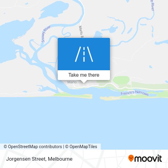Jorgensen Street map