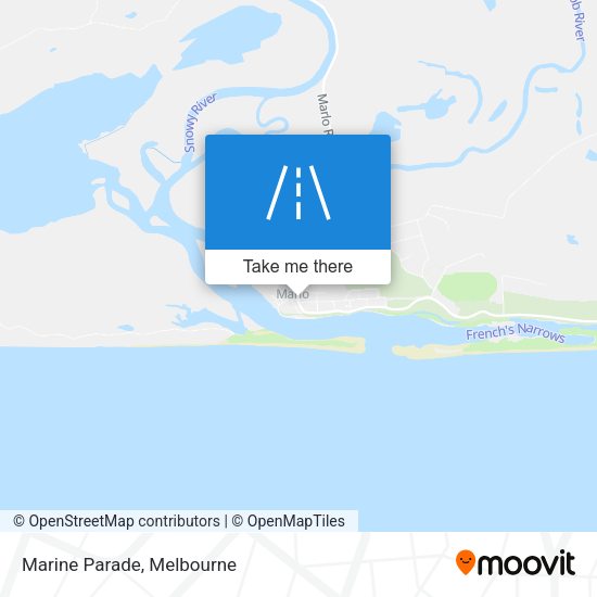 Marine Parade map