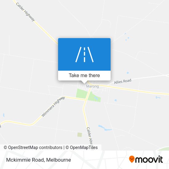 Mckimmie Road map
