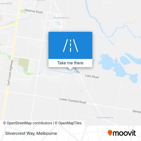 Silvercrest Way map