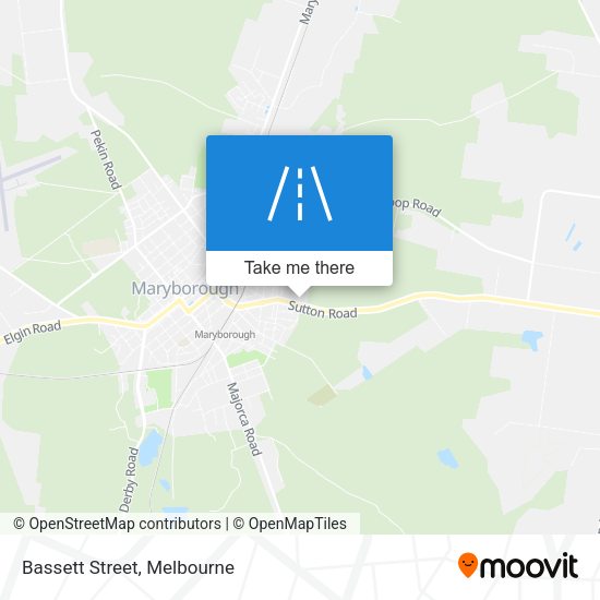 Bassett Street map